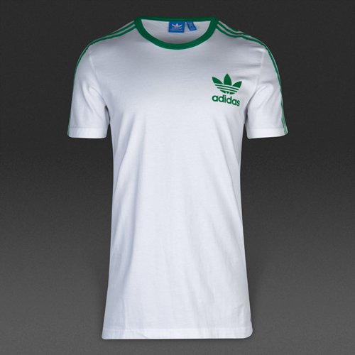 Adidas Originals Fashion Tee Adicolor White / Green for Men